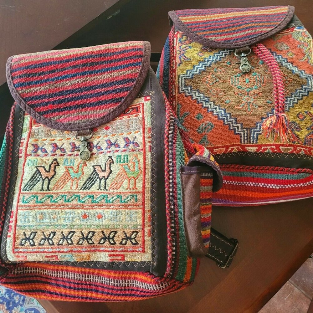 NEW Traditional Hand-made Backpack - Picture 11 of 11